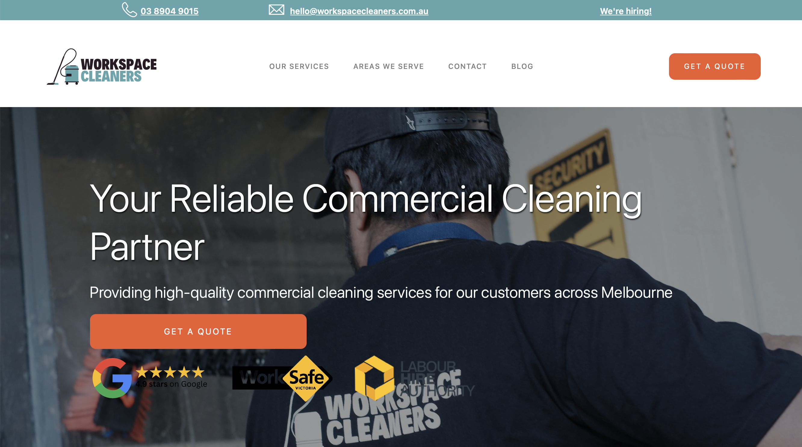 Professional Commercial Cleaning Services | Workspace Cleaners